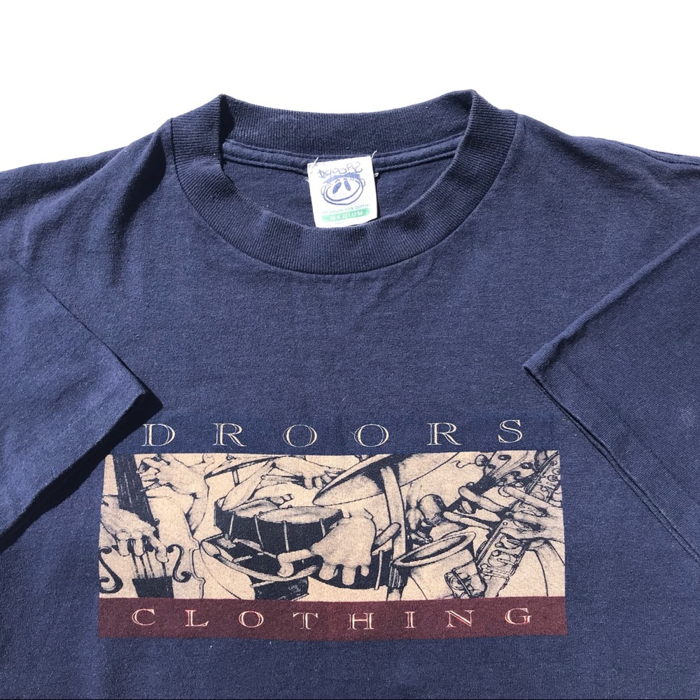 Droors Clothing Rare 90s Vintage Single Stitch DC